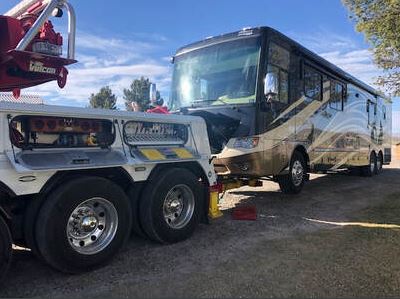 motorhome towing, rv towing